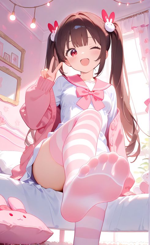 二次元 美图壁纸 萝莉少女 粉色系 - 二次元星球