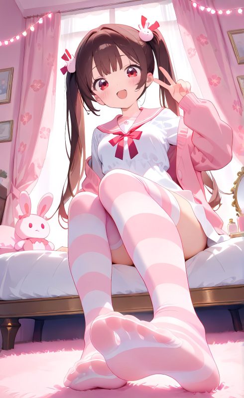 二次元 美图壁纸 萝莉少女 粉色系 - 二次元星球