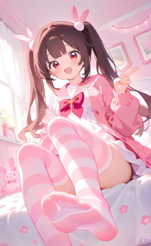 二次元 美图壁纸 萝莉少女 粉色系 - 二次元星球