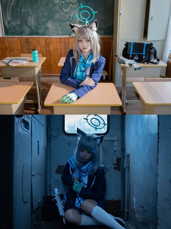 「碧蓝档案」砂狼白子 cosplay - 二次元星球