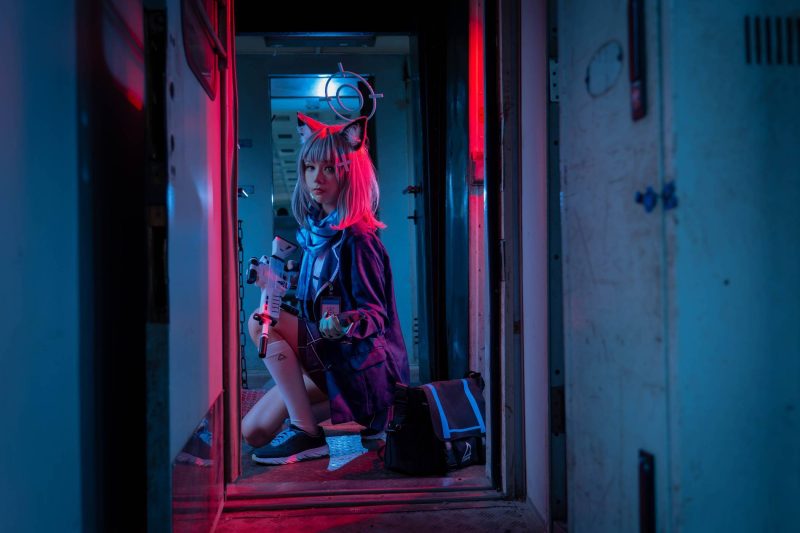 「碧蓝档案」砂狼白子 cosplay - 二次元星球