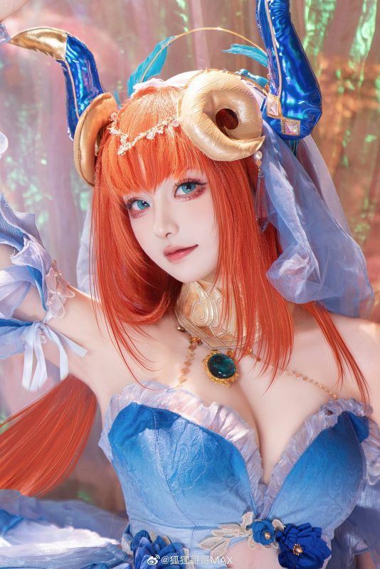 「原神」妮露 cosplay 精致妆造惊艳还原！ - 二次元星球