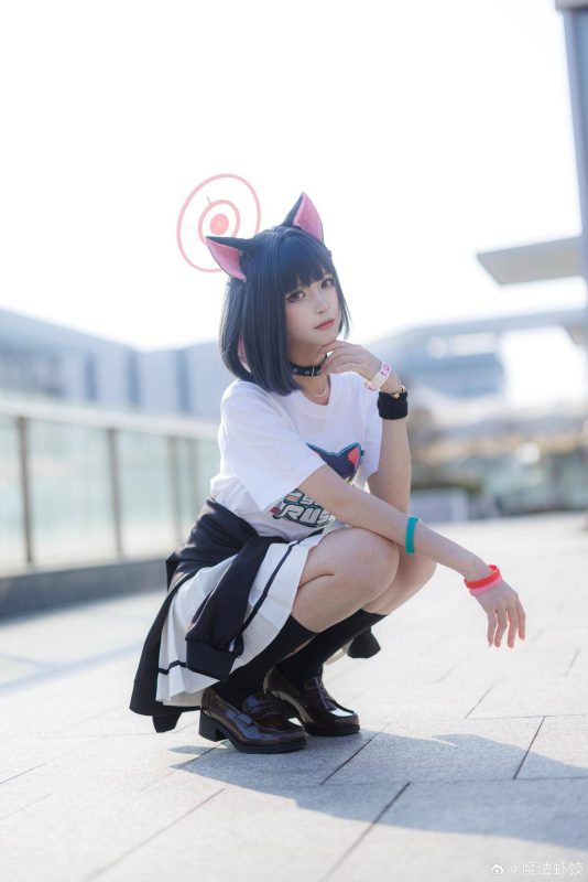 魔法虾饺扮演杏山和纱，COS还原度真不错！ - 二次元星球