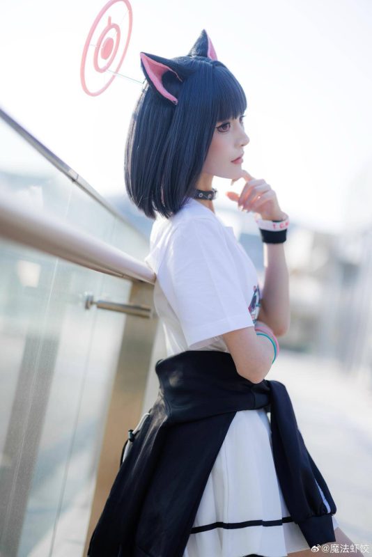 魔法虾饺扮演杏山和纱，COS还原度真不错！ - 二次元星球