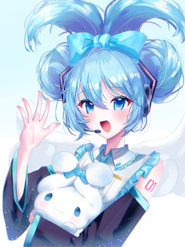 [VOCALOID]玉桂葱(玉桂狗 x 初音未来) 图片CG包[868P] - 二次元星球