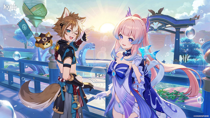 手游《原神(Genshin)》的日文官方twitter高清图包 - 二次元星球