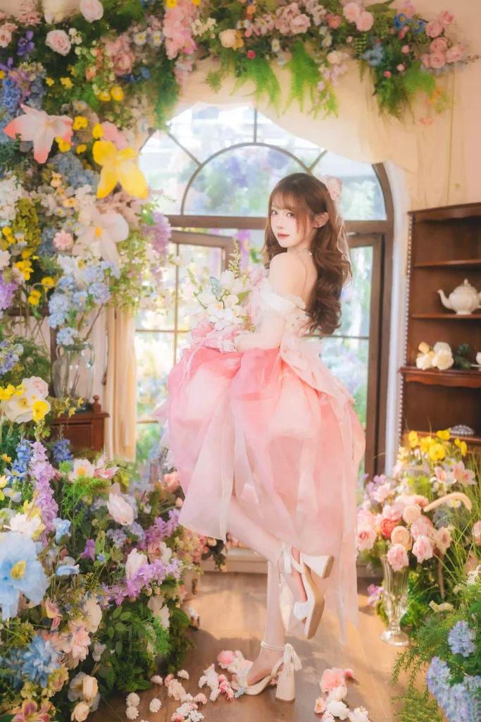 图片[11] - 花房绮梦-粉裙少女的下午茶时光 - 二次元星球