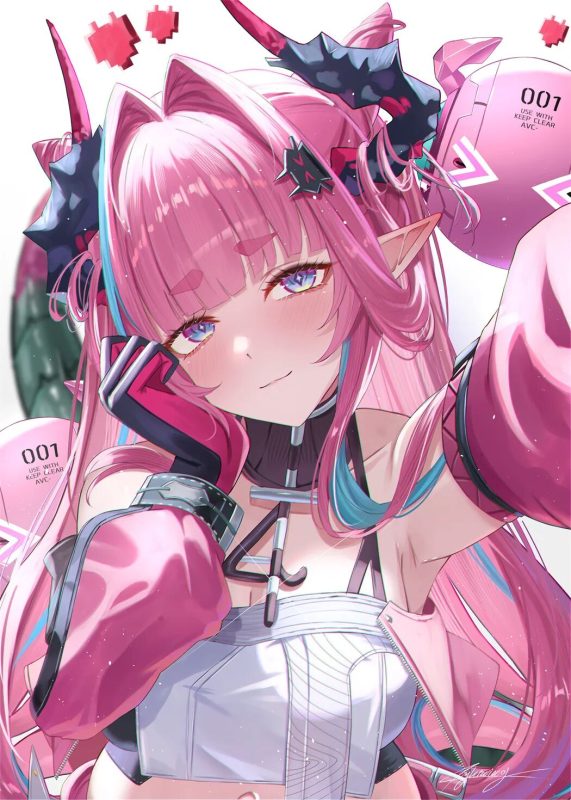 插画美图 | 虚拟主播 白上吹雪 明日方舟 埃特拉 星穹铁道 花火 动漫壁纸推荐 - 二次元星球