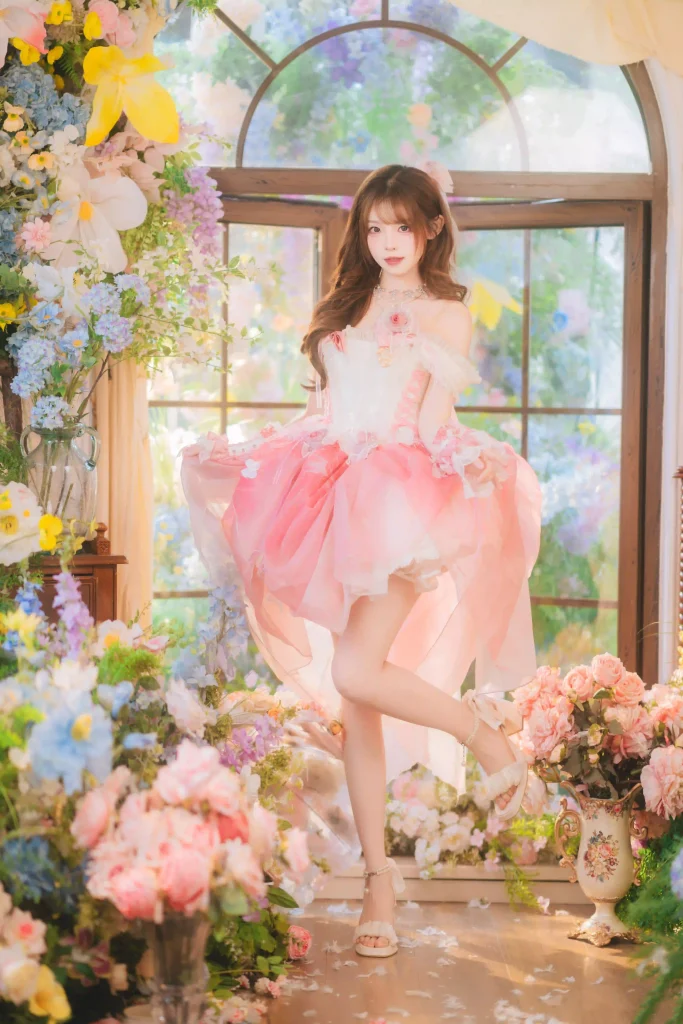 图片[12] - 花房绮梦-粉裙少女的下午茶时光 - 二次元星球