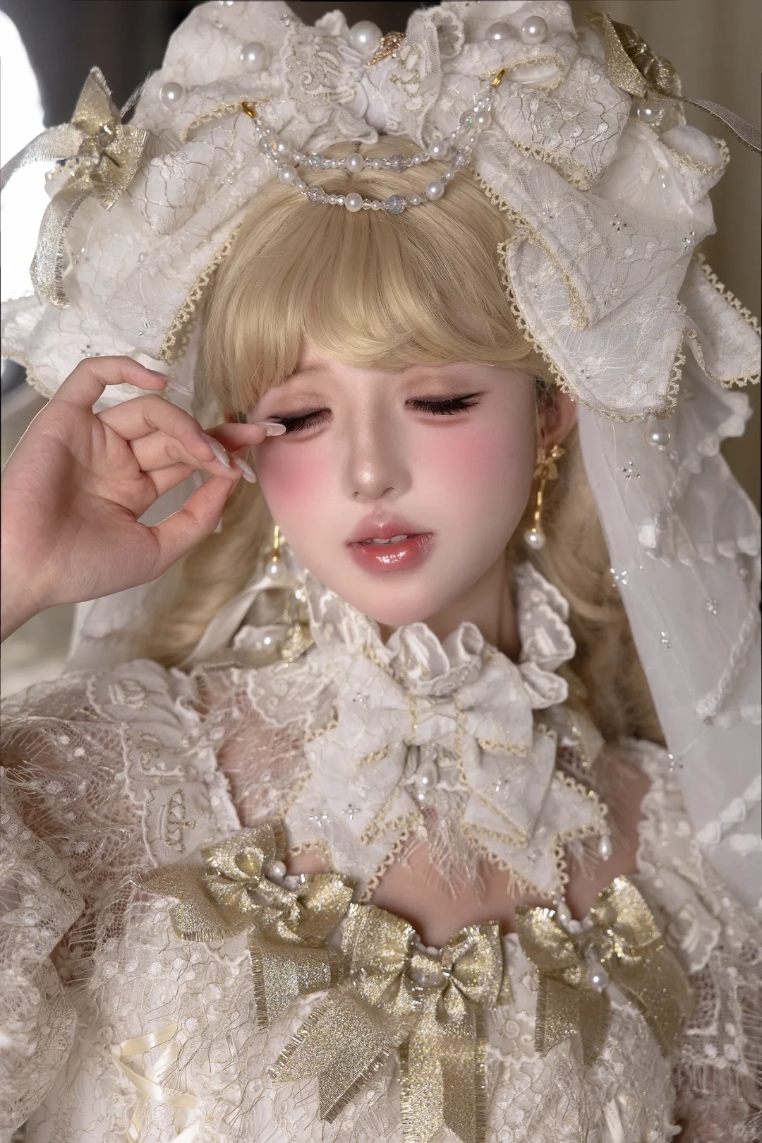 图片[4] - 睫毛蕾丝公主白色真的好华丽！！ - 日常摄影论坛 - cosplay - 二次元星球