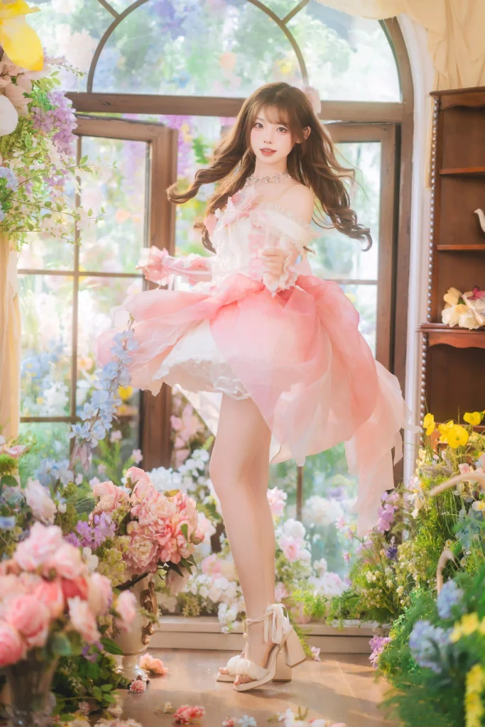 图片[10] - 花房绮梦-粉裙少女的下午茶时光 - 二次元星球