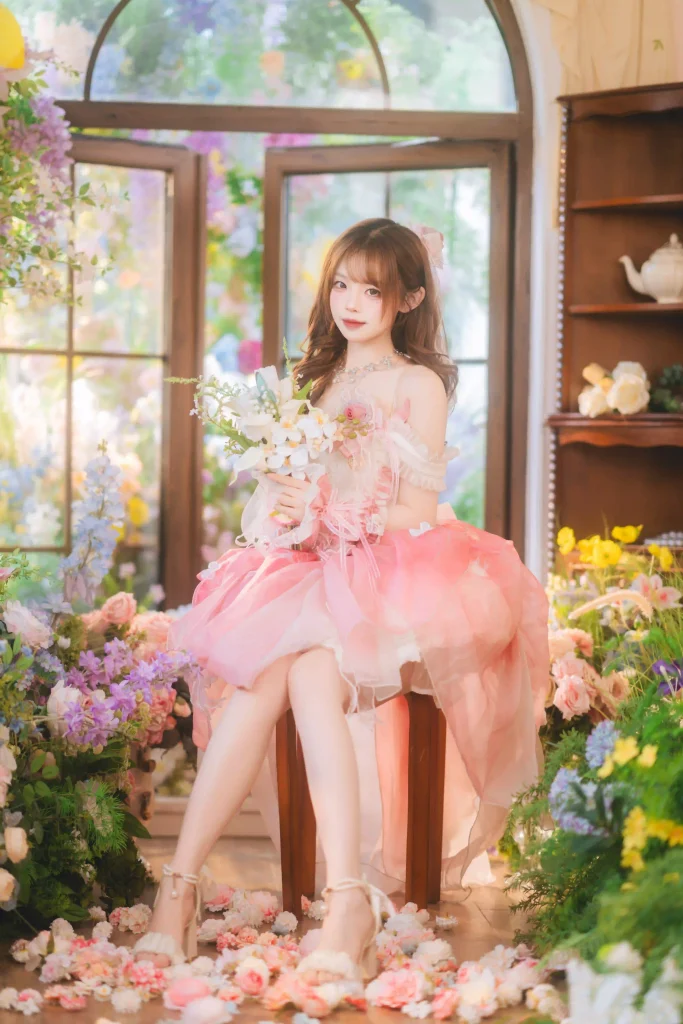 图片[7] - 花房绮梦-粉裙少女的下午茶时光 - 二次元星球