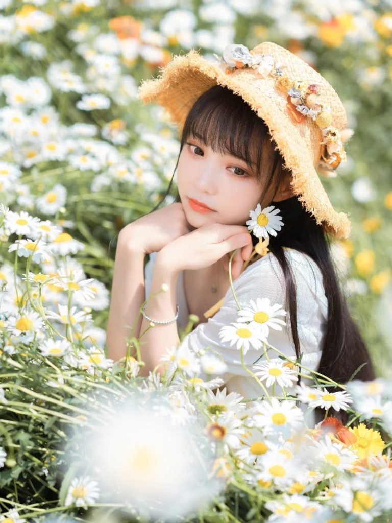 图片[5] - 摄影图册｜初夏小雏菊花海🌼治愈系氛围写真 - 二次元星球