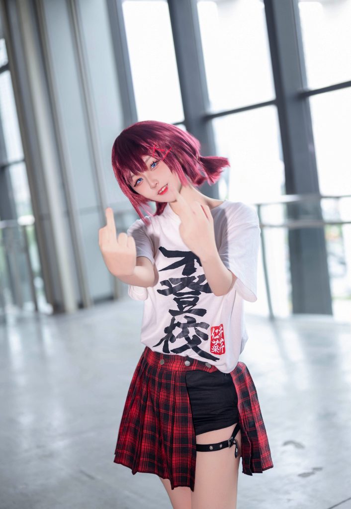 图片[1] - 《少女乐队的呐喊》井芹仁菜cosplay - 二次元星球