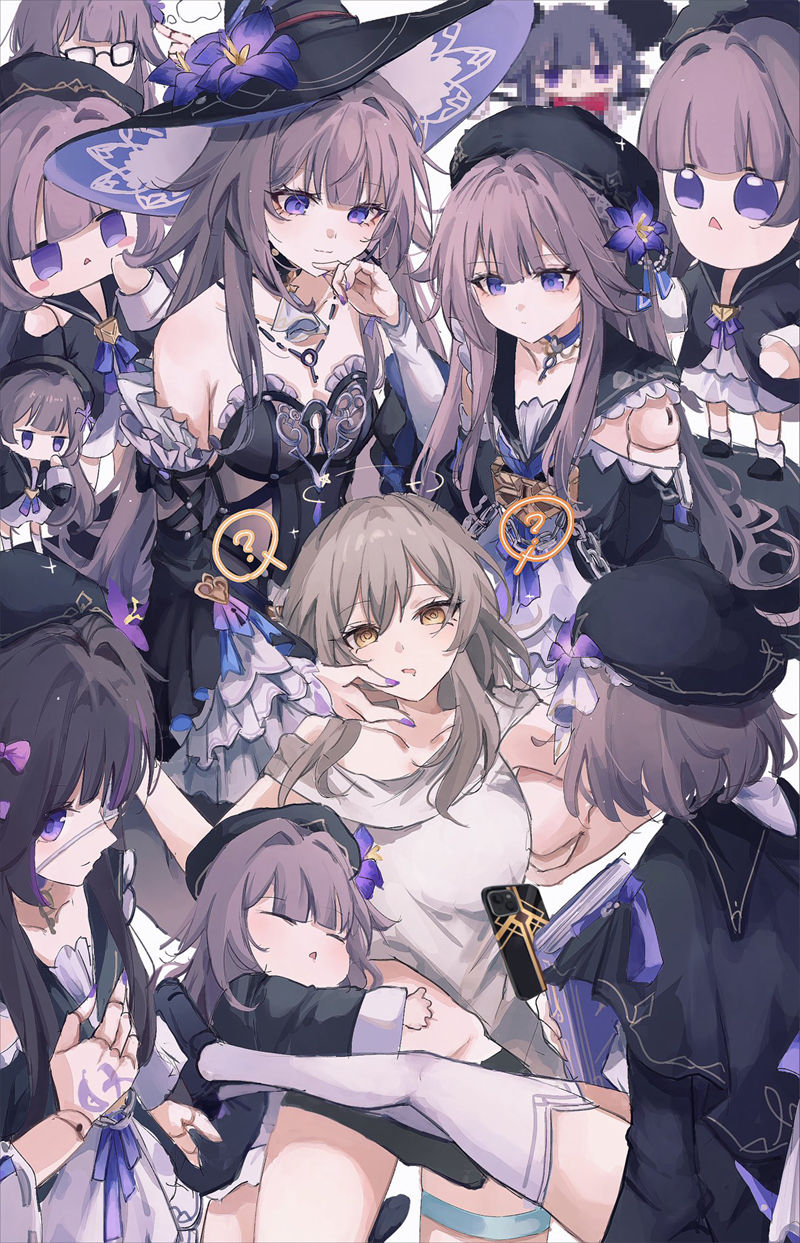 图片[15] - 游戏《崩坏：星穹铁道(Honkai Star Rail、崩壊：スターレイル、崩铁)》的人气角色“黑塔(Herta)”的高清角色图包 - 二次元星球