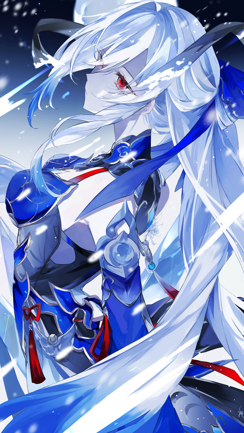 图片[18] - 游戏《崩坏：星穹铁道(Honkai Star Rail、崩壊：スターレイル、崩铁)》的人气角色“镜流(Jingliu)”的高清角色图包 - 二次元星球