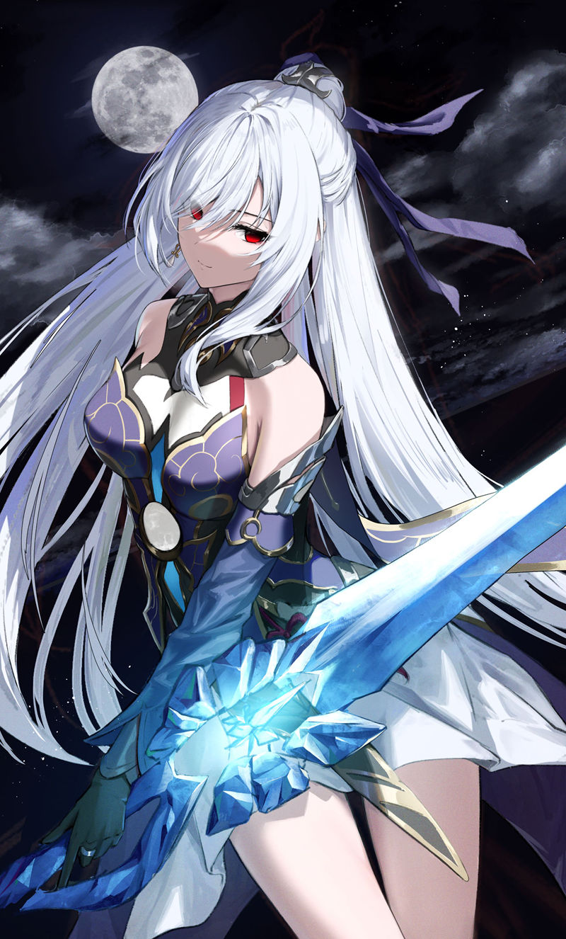 图片[4] - 游戏《崩坏：星穹铁道(Honkai Star Rail、崩壊：スターレイル、崩铁)》的人气角色“镜流(Jingliu)”的高清角色图包 - 二次元星球