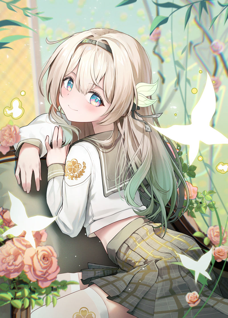 图片[23] - 游戏《崩坏：星穹铁道(Honkai Star Rail、崩壊：スターレイル、崩铁)》的人气角色“流萤(Firefly)”的高清角色图包 - 二次元星球