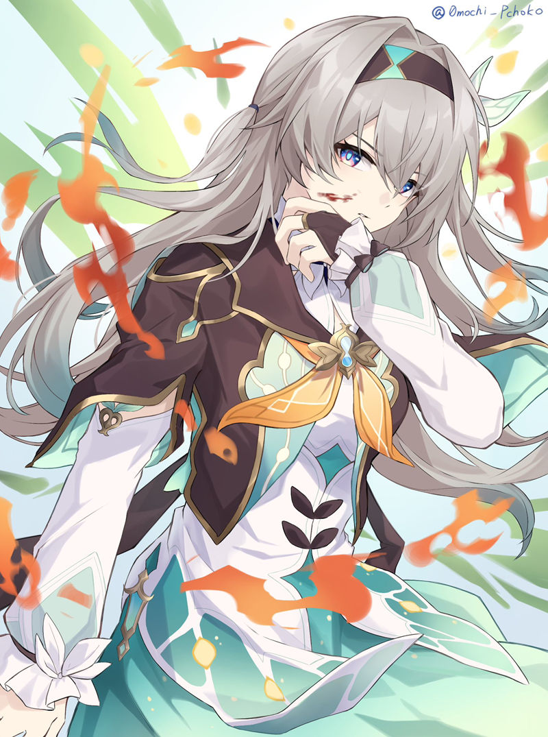 图片[17] - 游戏《崩坏：星穹铁道(Honkai Star Rail、崩壊：スターレイル、崩铁)》的人气角色“流萤(Firefly)”的高清角色图包 - 二次元星球