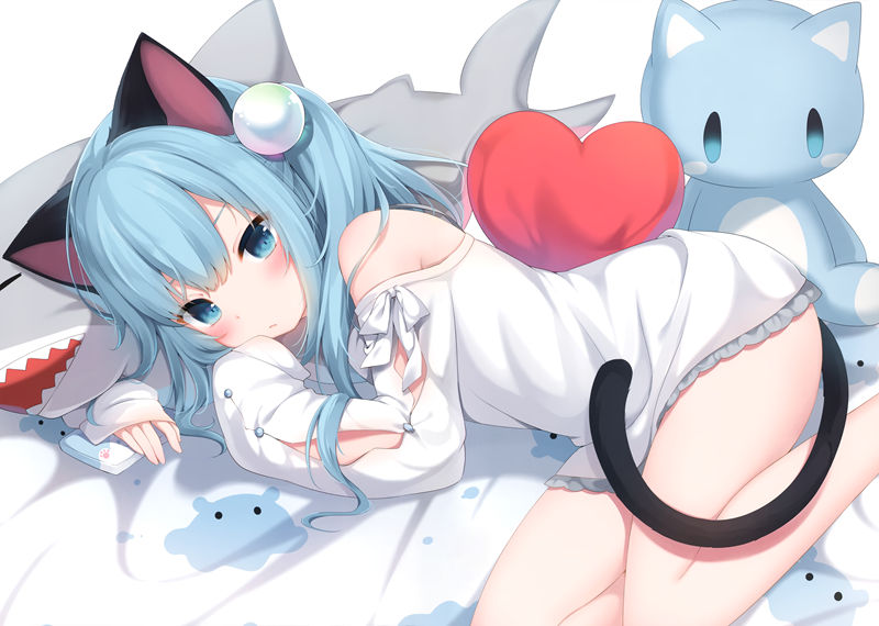 图片[16] - 人气画师甘城なつき(Amashiro Natsuki、甘城猫猫)的原创猫娘“猫羽雫(Nekoha Shizuku)”的高清图片包 - 二次元星球