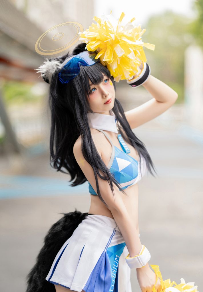图片[1] - 《蔚蓝档案》 猫冢响cosplay - 二次元星球