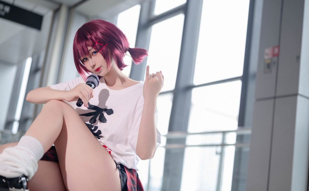 图片[5] - 《少女乐队的呐喊》井芹仁菜cosplay - 二次元星球