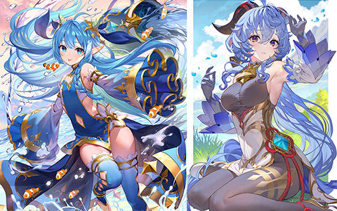 [teffish(teffishily)]Pixiv+instagram+小部分fanbox+推特图片包[299P] - 二次元星球