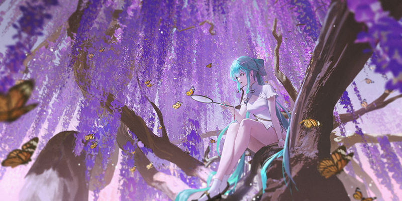 图片[17] - [ACG图包][VOCALOID]韶华·初音未来 高清图片CG包[82P] - 二次元星球