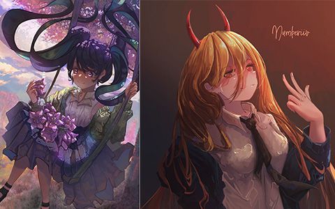 [NumberiivArt(numberiiv)]Pixiv+instagram图片包[372P] - 二次元星球