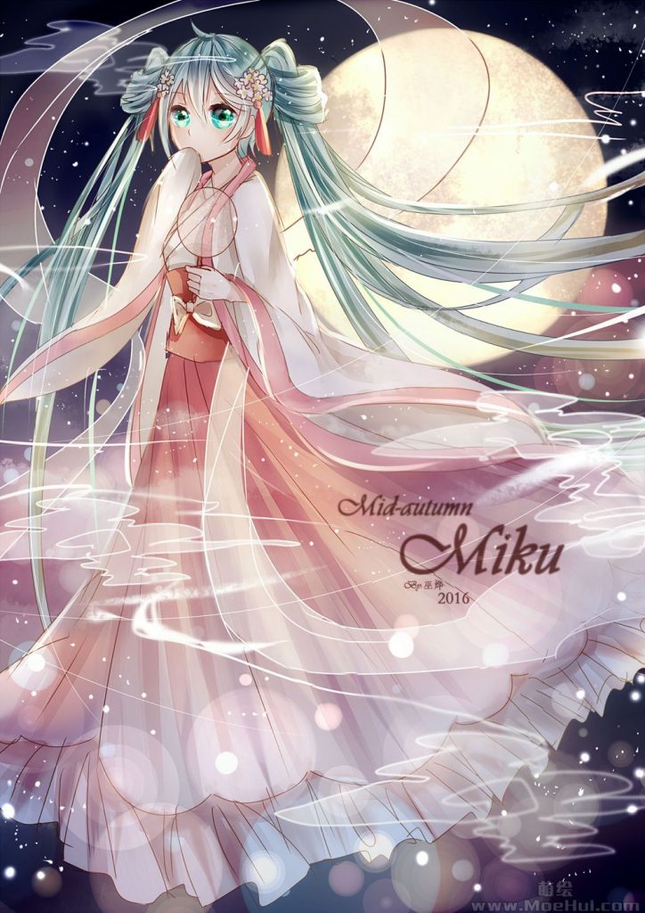 图片[3] - [ACG图包][VOCALOID]中秋明月初音 高清图片CG包[116P] - 二次元星球