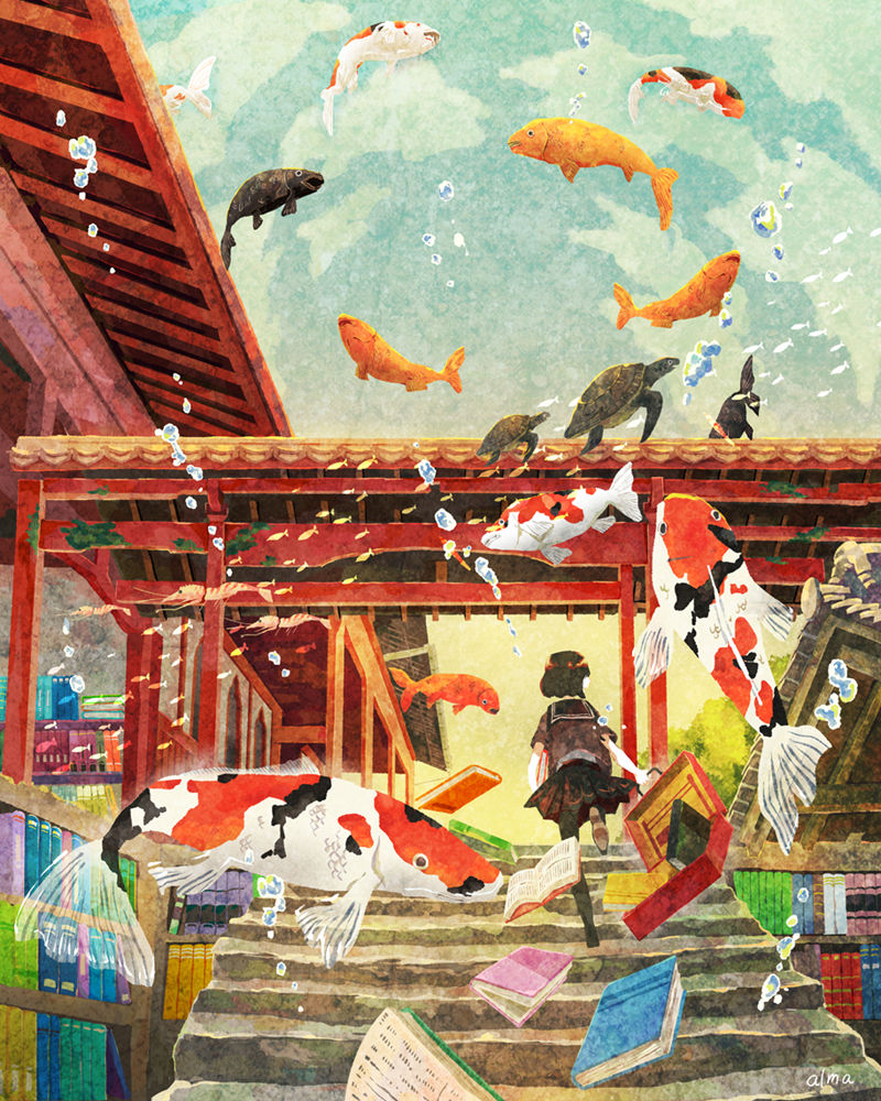 图片[6] - [alma(alllma_original)]Pixiv+tumblr+推特图片包[389P] - 二次元星球