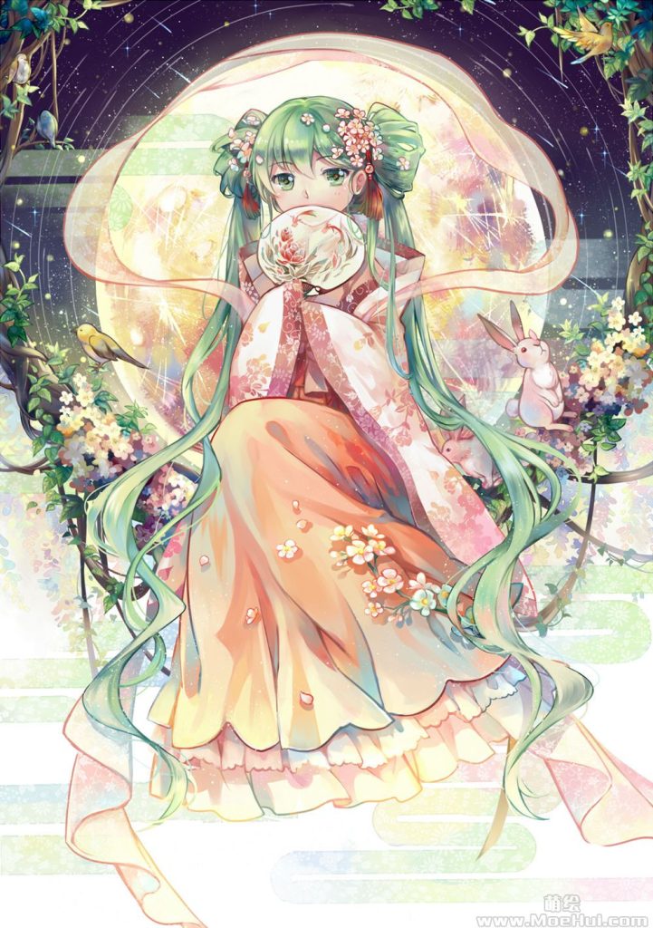 图片[6] - [ACG图包][VOCALOID]中秋明月初音 高清图片CG包[116P] - 二次元星球