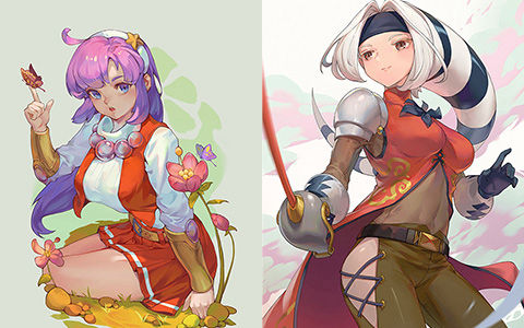 [画师推荐][Shopp(sHop_pppp)]Pixiv+Artstation+推特图片包[140P] - 二次元星球