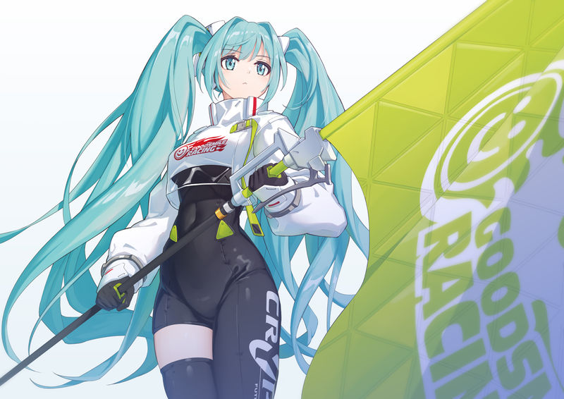 图片[1] - [VOCALOID]赛车初音(RacingMiku) 图片CG包[1021P] - 二次元星球