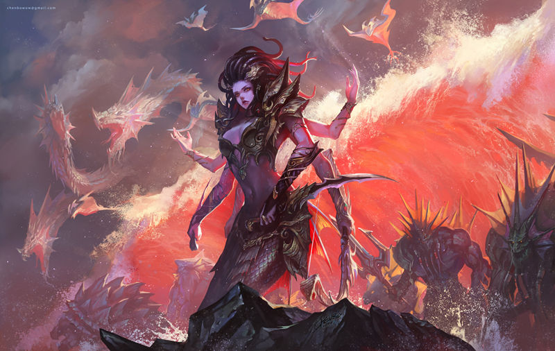 图片[8] - [画师推荐][CHENBO神不月(chenbo)]Pixiv+deviant+artstation图片包[602P] - 二次元星球