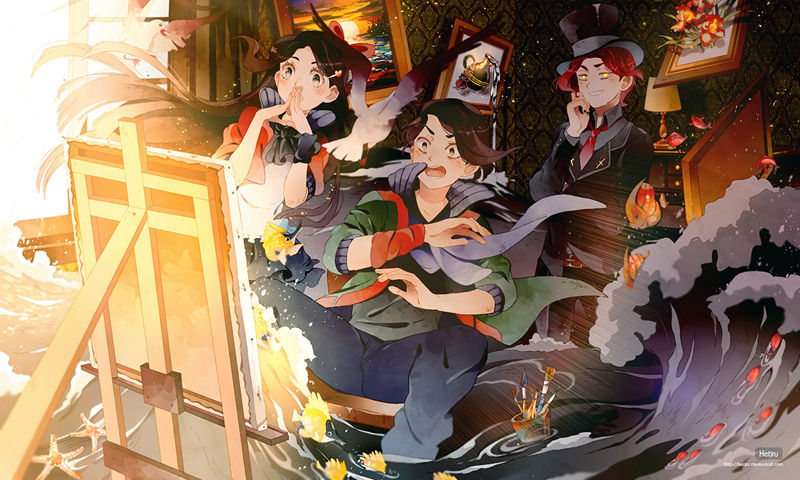图片[19] - [철(hetiru)]Pixiv+deviant+tumblr图片包[432P] - 二次元星球