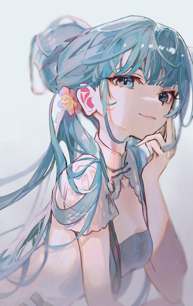 图片[13] - [ACG图包][VOCALOID]韶华·初音未来 高清图片CG包[82P] - 二次元星球