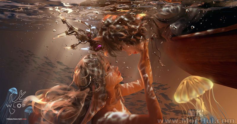 图片[17] - [画师推荐][wlop(wlopwangling)]Pixiv+推特图片包[585P] - 二次元星球