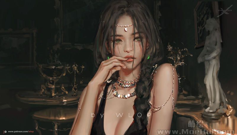 图片[13] - [画师推荐][wlop(wlopwangling)]Pixiv+推特图片包[585P] - 二次元星球