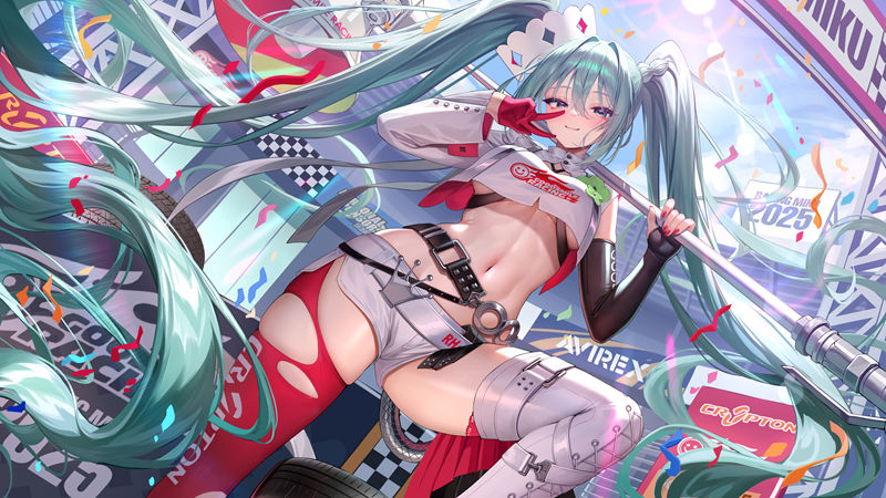图片[15] - [VOCALOID]赛车初音(RacingMiku) 图片CG包[1021P] - 二次元星球