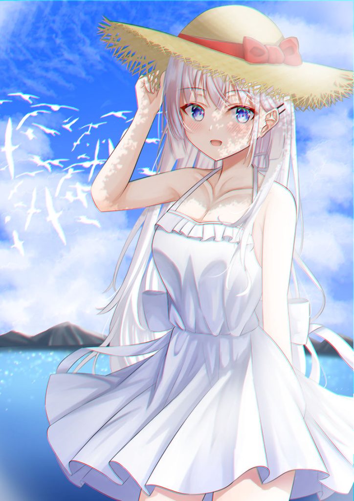 图片[5] - [Summer Pockets]鸣濑白羽 高清图片CG包[698P] - 二次元星球
