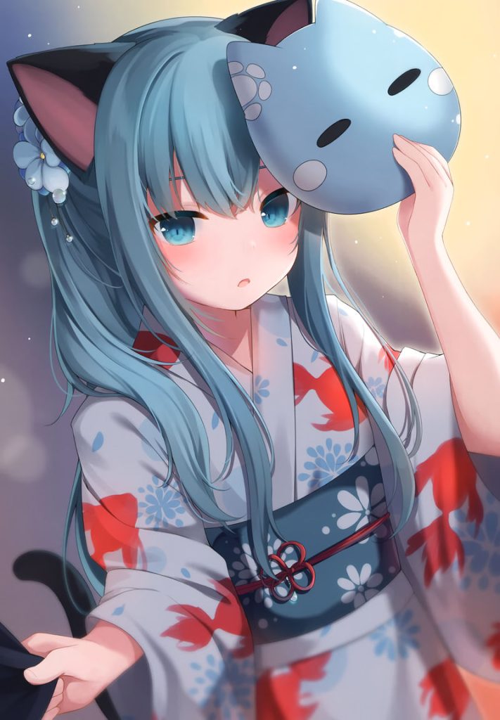 图片[15] - [ACG图包][甘城なつき]猫羽雫 高清图片包[110P] - 二次元星球