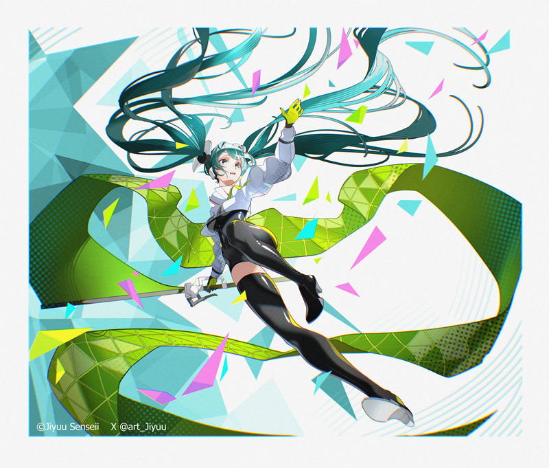 图片[12] - [VOCALOID]赛车初音(RacingMiku) 图片CG包[1021P] - 二次元星球