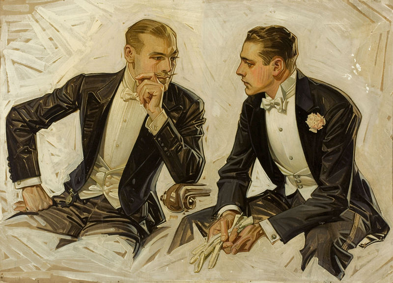 图片[4] - [画师推荐][约瑟夫·克里斯蒂安·莱恩德克尔(J. C. Leyendecker)]图片包[1869P] - 二次元星球