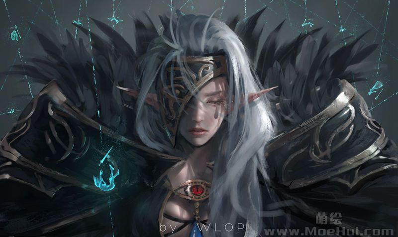 图片[10] - [画师推荐][wlop(wlopwangling)]Pixiv+推特图片包[585P] - 二次元星球