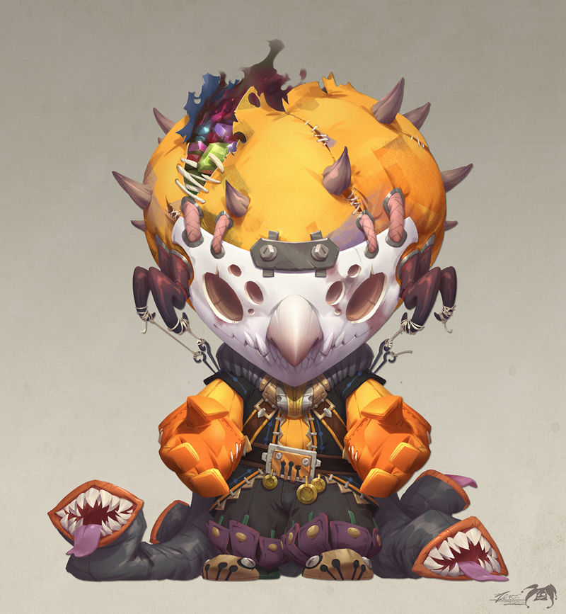 图片[8] - [画师推荐][Yare Yue(zero0)]artstation图片包[227P] - 二次元星球