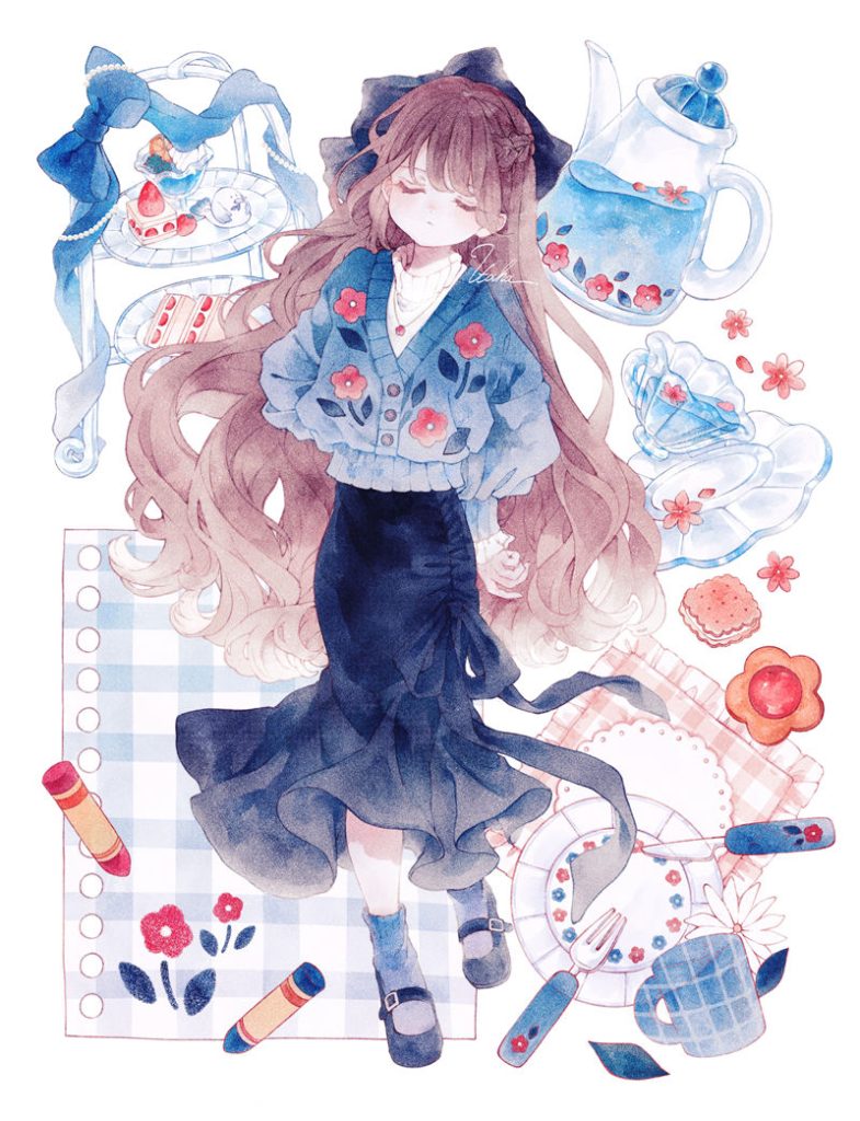 图片[1] - [うたは(utaha_uta)]instagram+推特图片包[395P] - 二次元星球