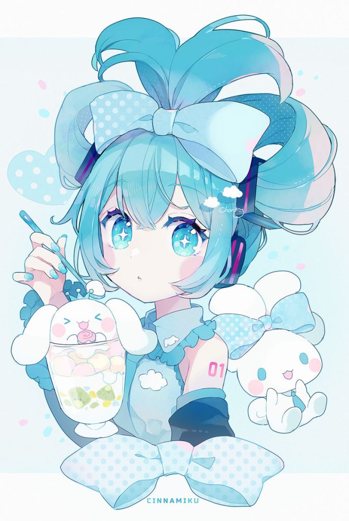 图片[9] - [VOCALOID]玉桂葱(玉桂狗 x 初音未来) 图片CG包[868P] - 二次元星球