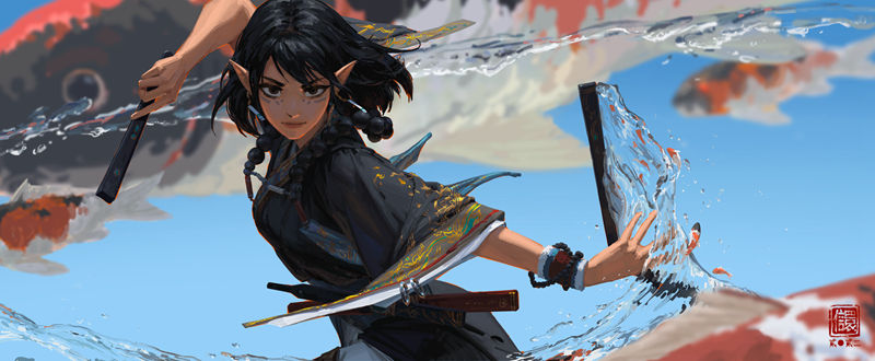图片[18] - [画师推荐][666K信譞(666KArt)]Pixiv+ArtStation+deviant+instagram+推特图片包[2257P] - 二次元星球