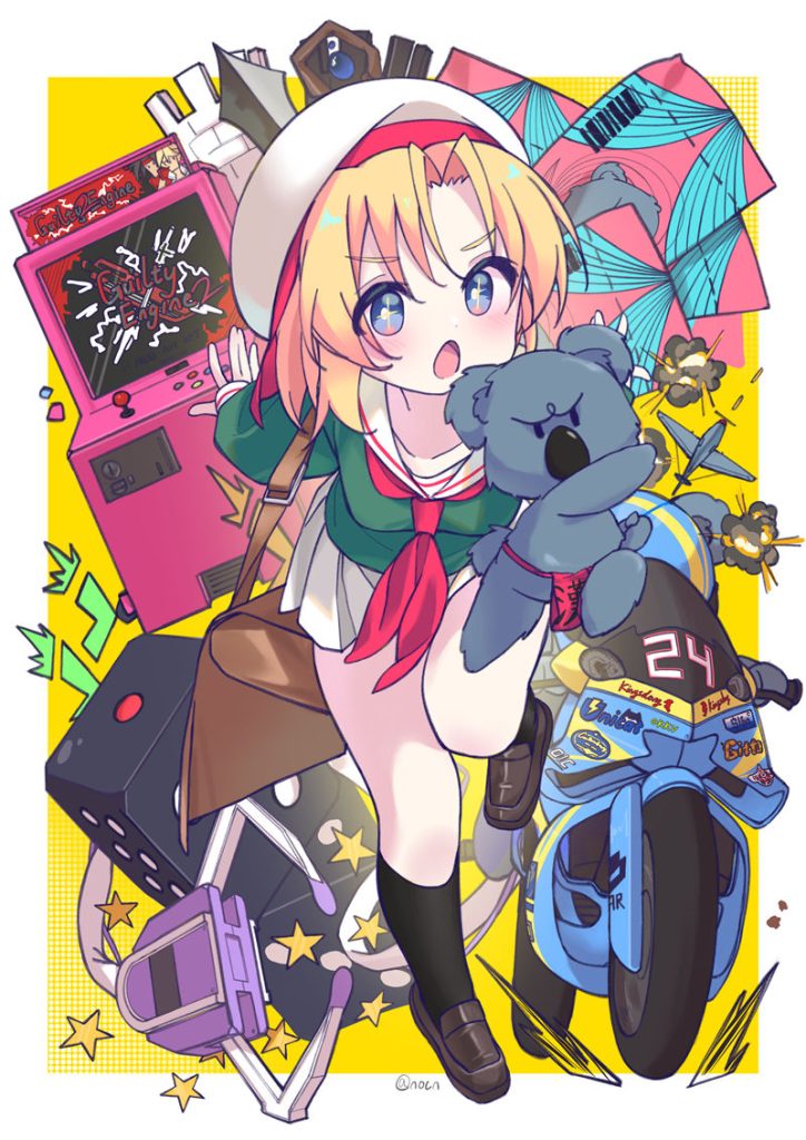 图片[18] - 与游戏中心的少女异文化交流 图片CG包[95P] - 二次元星球